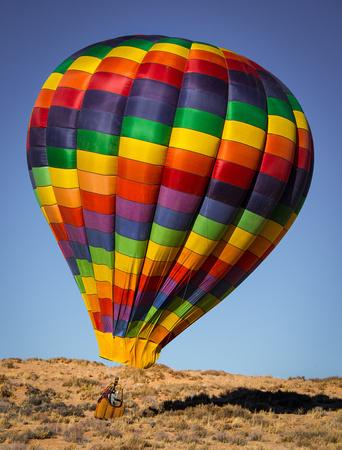 Rainbow Balloon Landing