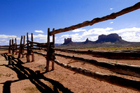 Old Corral Outside of Monument Valley