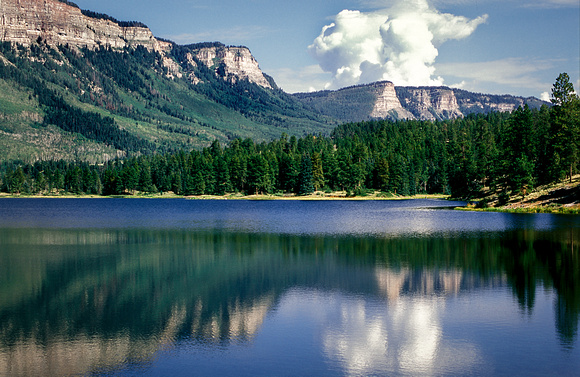 Haviland Lake Reflection - Durango, Colorado